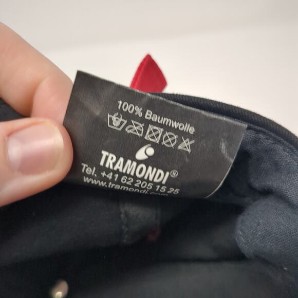 Pilatus Luzern Strapback Baseball Cap Black One Size Adjustable Embroidered - Picture 10 of 10